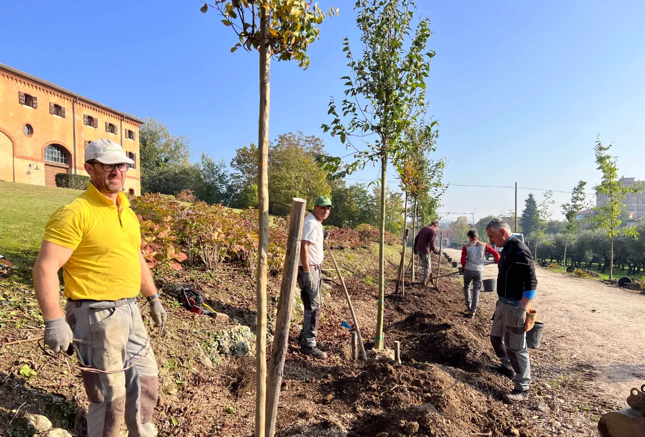 Percorso giardini Verona